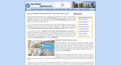 Desktop Screenshot of apartments-san-diego.us